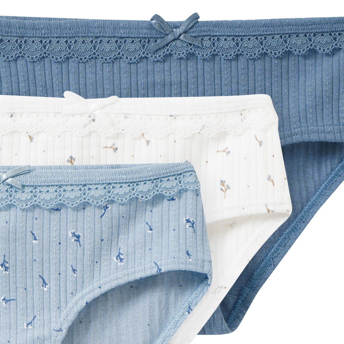 3 Mädchen Slips im Set
