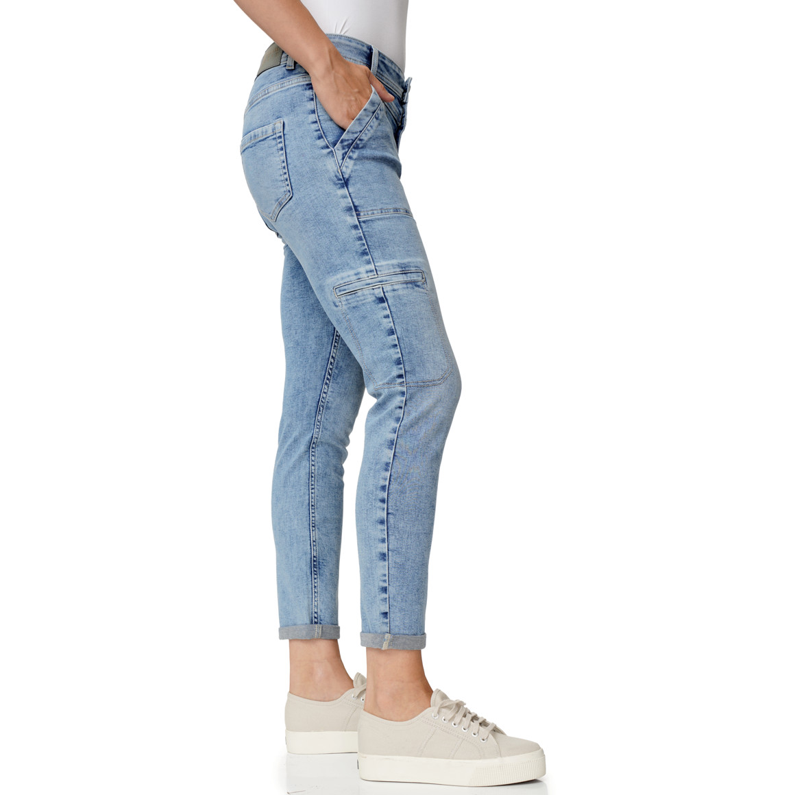 Damen Slim-Jeans aus Denim