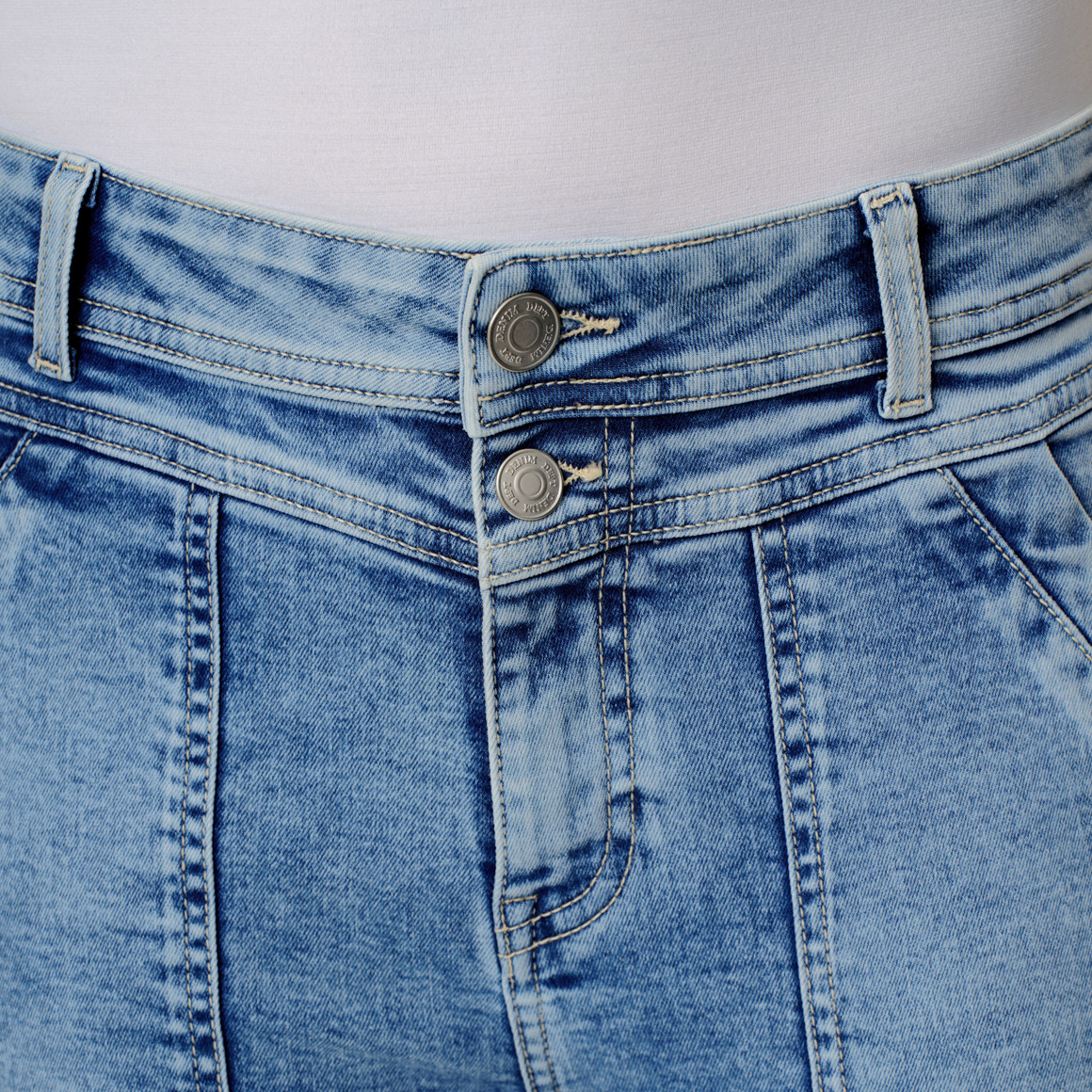 Damen Slim-Jeans aus Denim