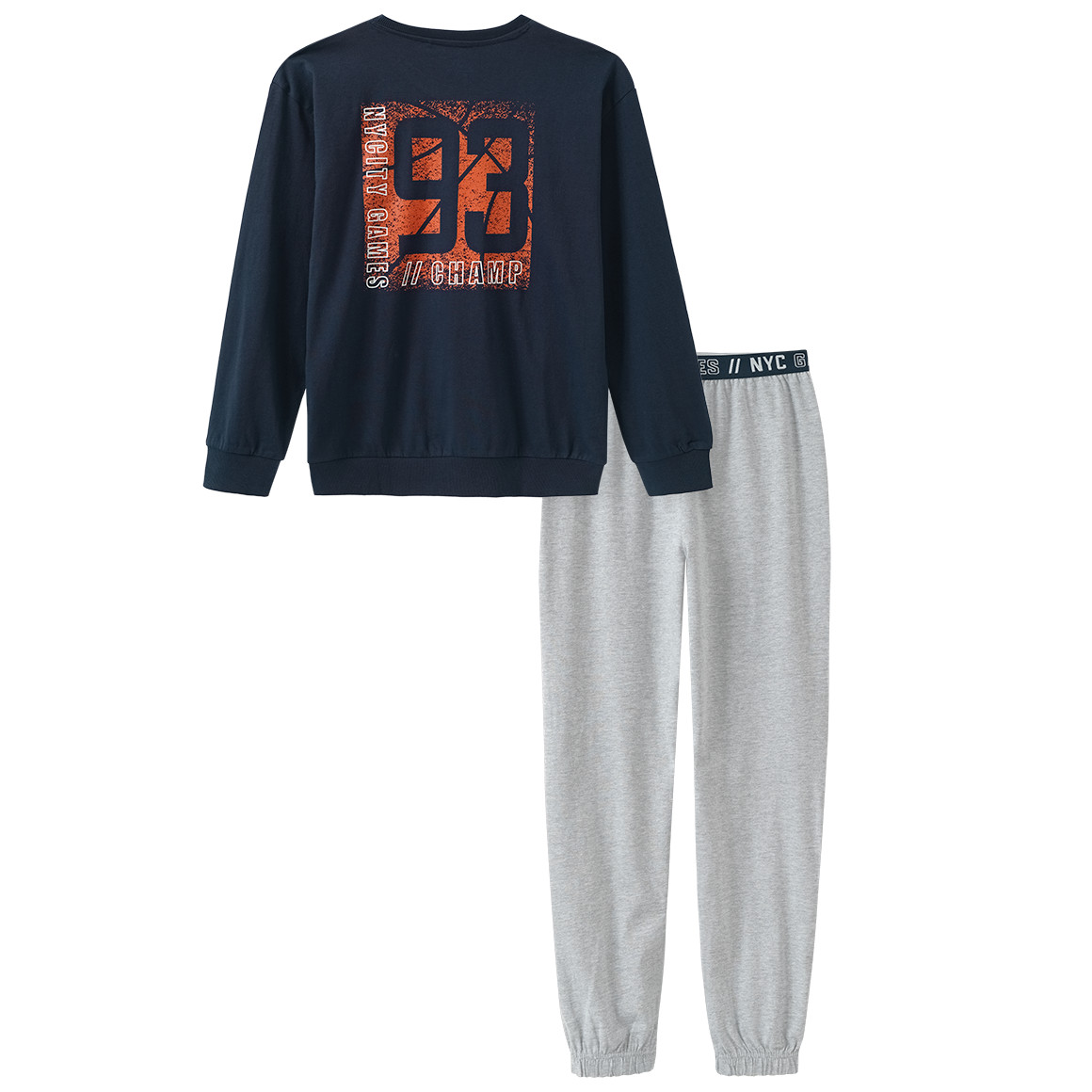Pyjama voor jongens met print
