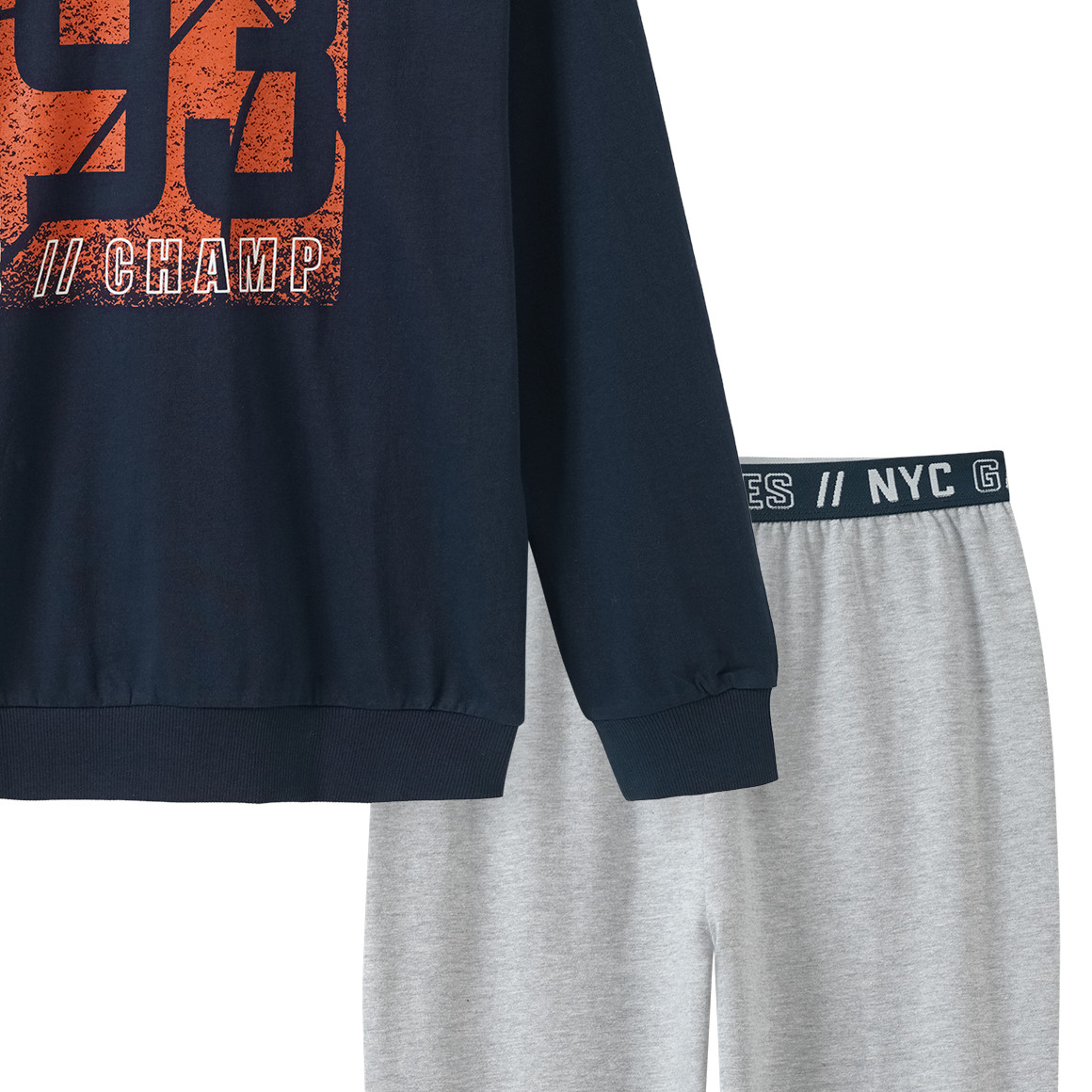 Pyjama voor jongens met print