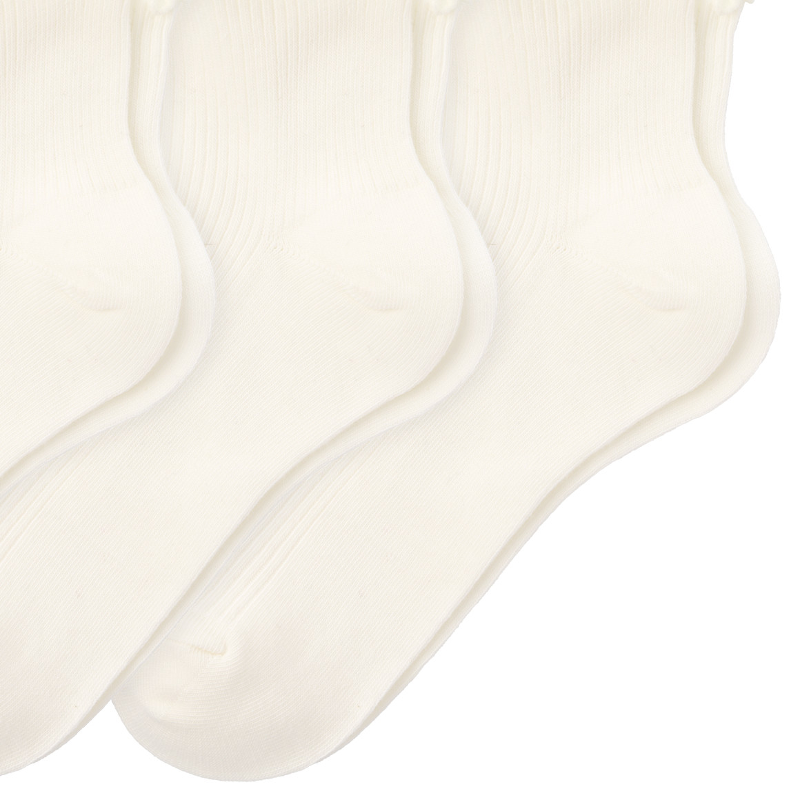 3 Paar Damen Sneaker-Socken mit Bio-Baumwolle
