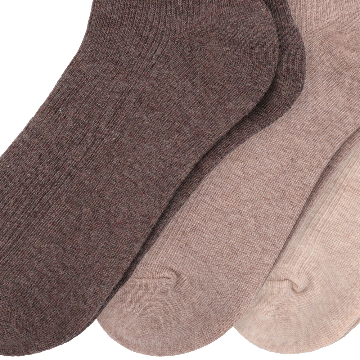 3 Paar Damen Sneaker-Socken mit Bio-Baumwolle