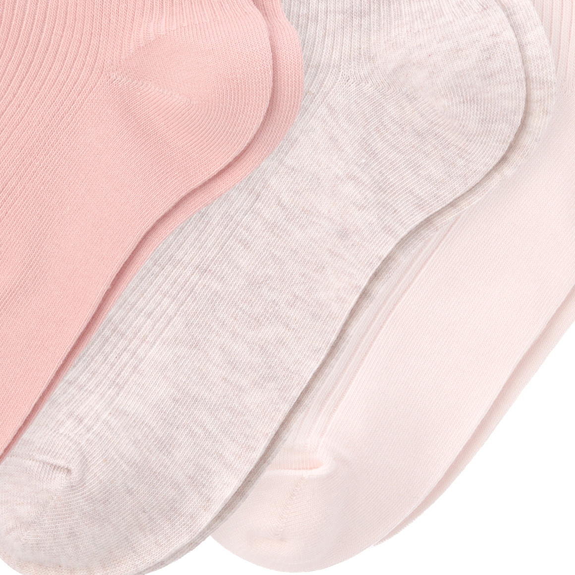 3 Paar Damen Sneaker-Socken mit Bio-Baumwolle