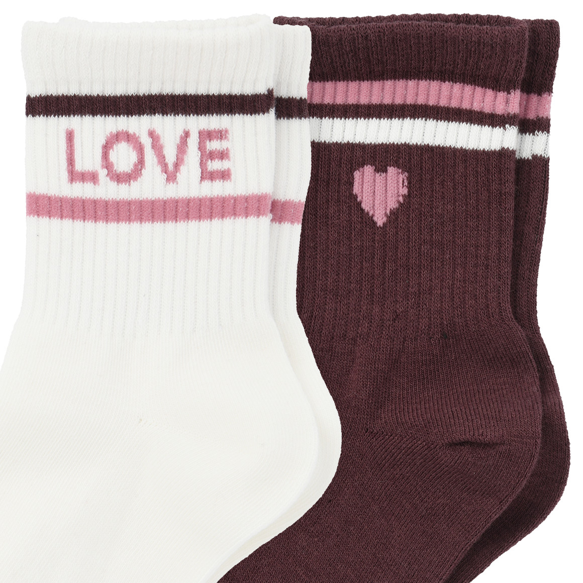 2 Paar Damen Tennis-Socken im Set