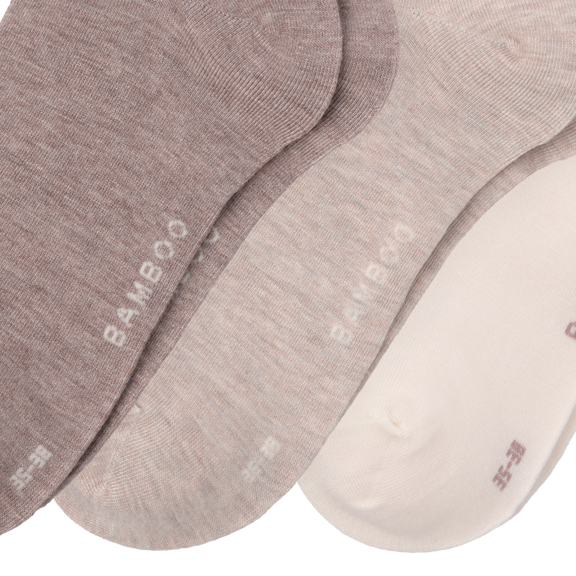 3 paar damessokken met viscose