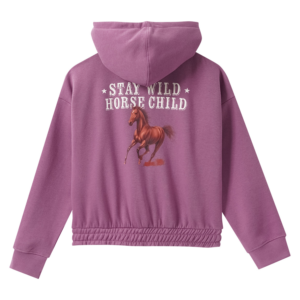 Mädchen Sweatjacke mit Kapuze