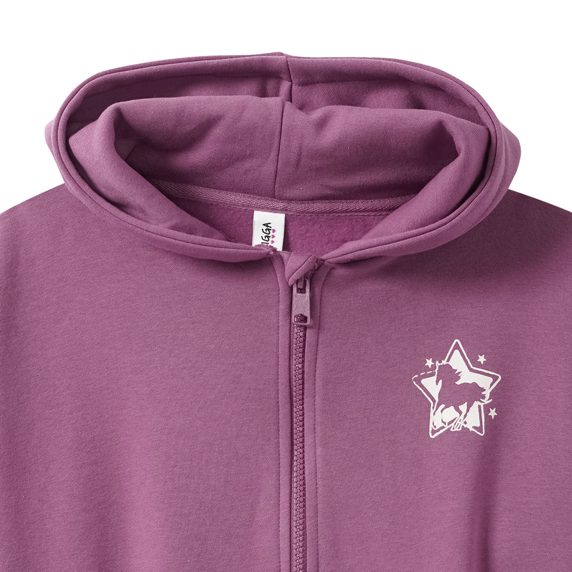 Mädchen Sweatjacke mit Kapuze