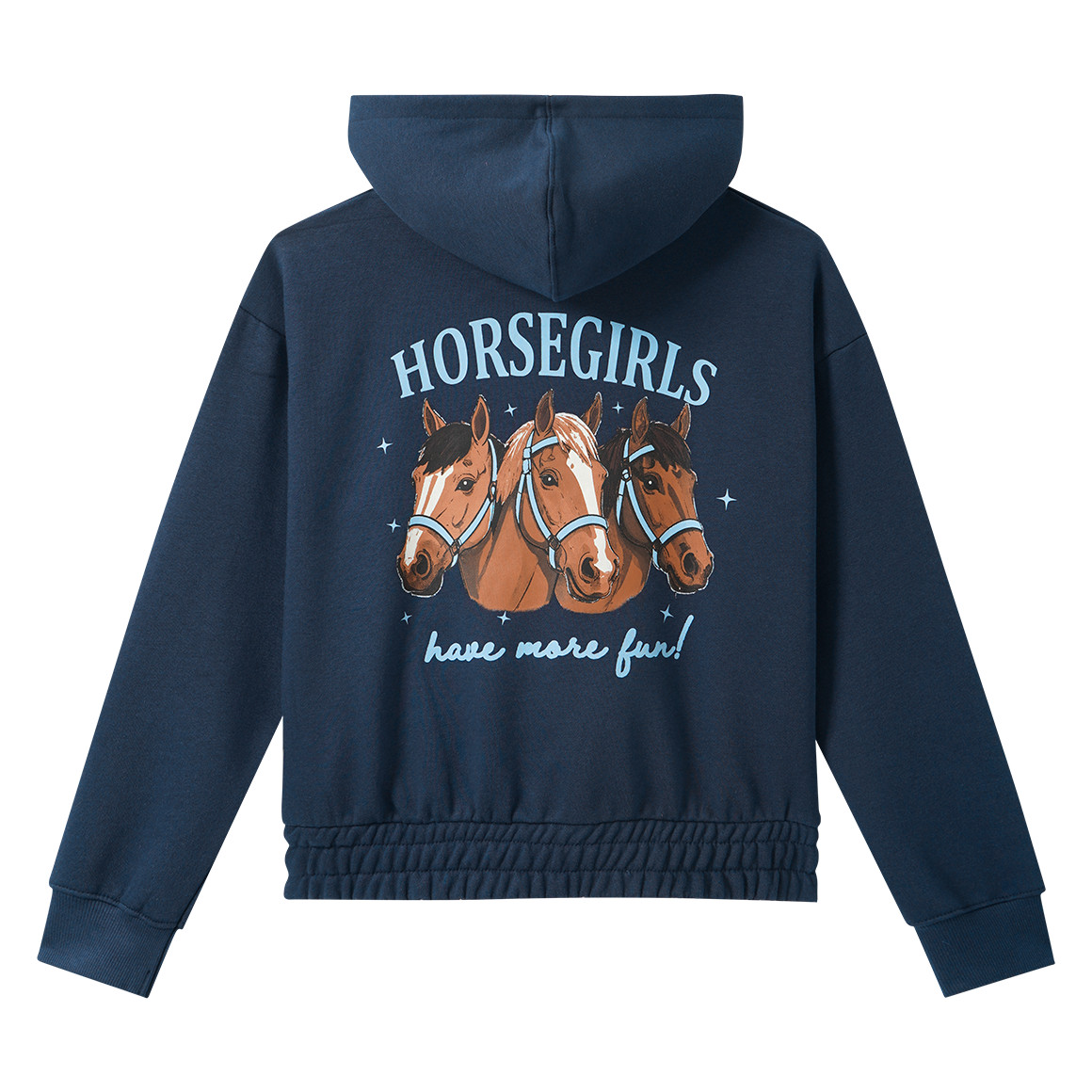 Mädchen Sweatjacke mit Kapuze