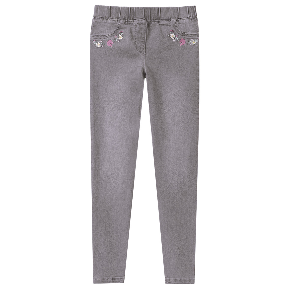 Mädchen Jeggings mit Stickerei