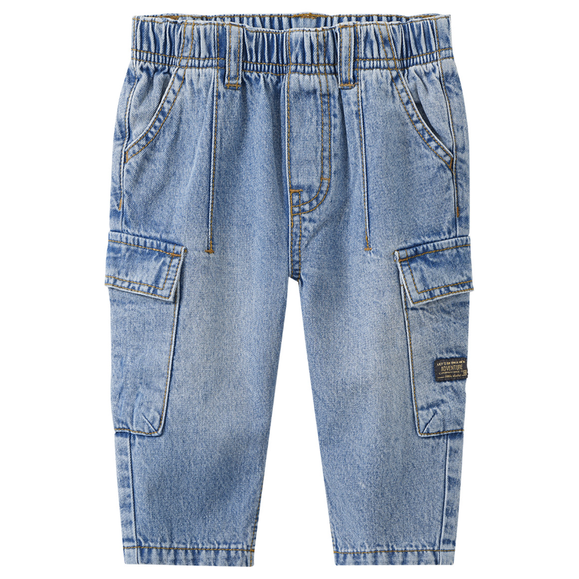 Baby Jeans mit Cargotaschen
