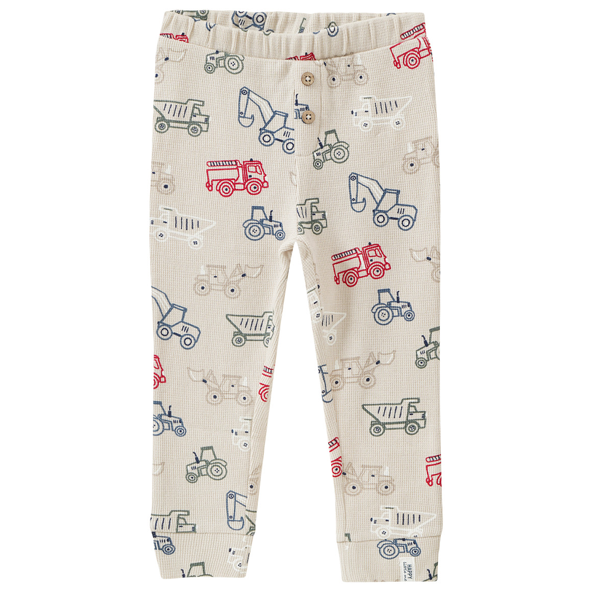 Baby Leggings mit Waffelstruktur