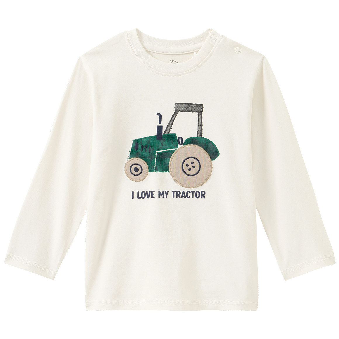Baby Langarmshirt mit Applikation