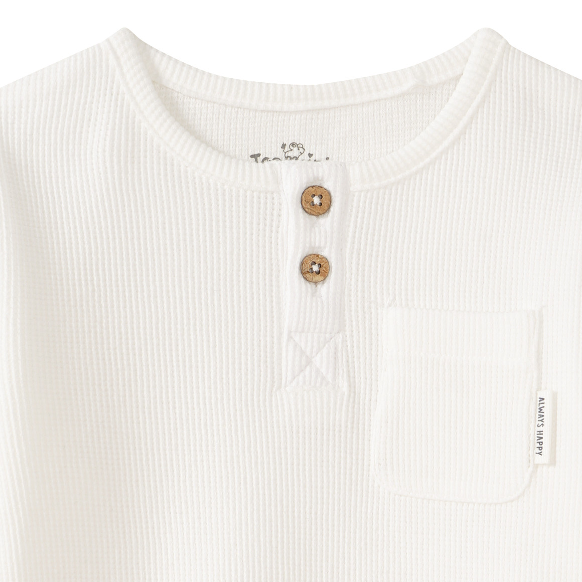 Baby Langarmshirt in Piqué-Qualität