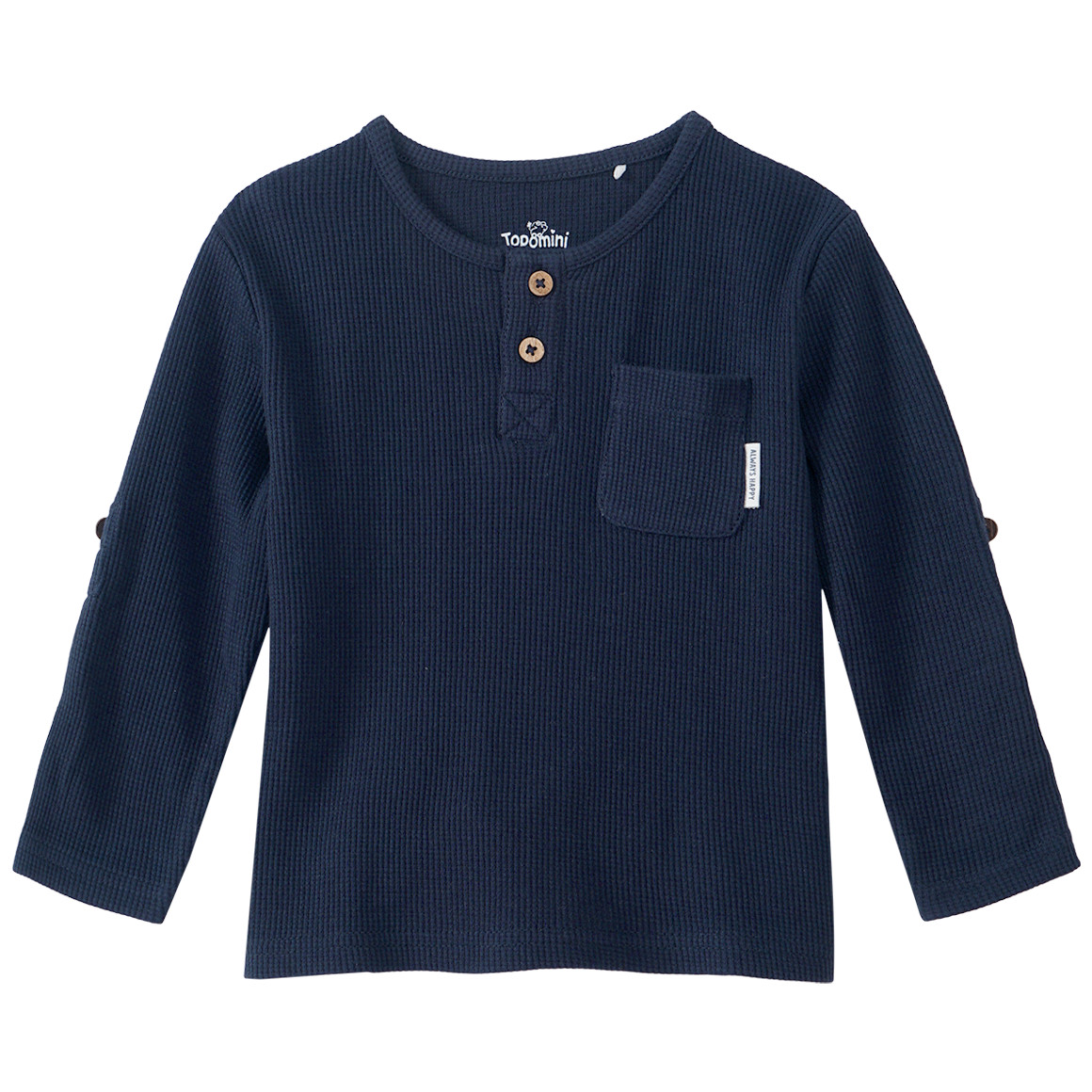 Baby Langarmshirt in Piqué-Qualität