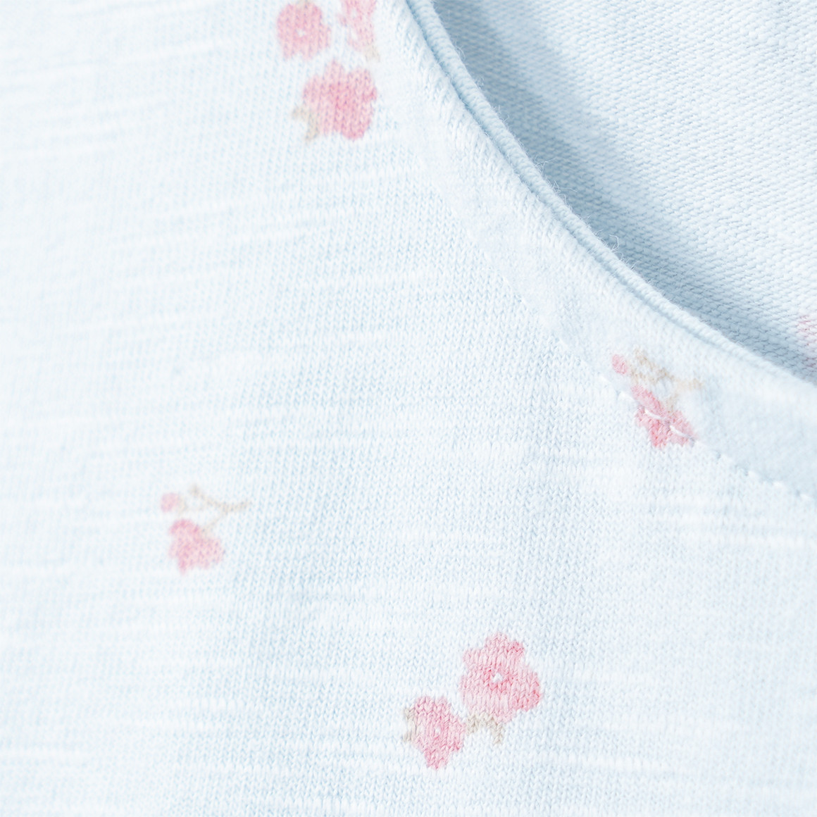  Baby Langarmkleid mit Allover- Muster