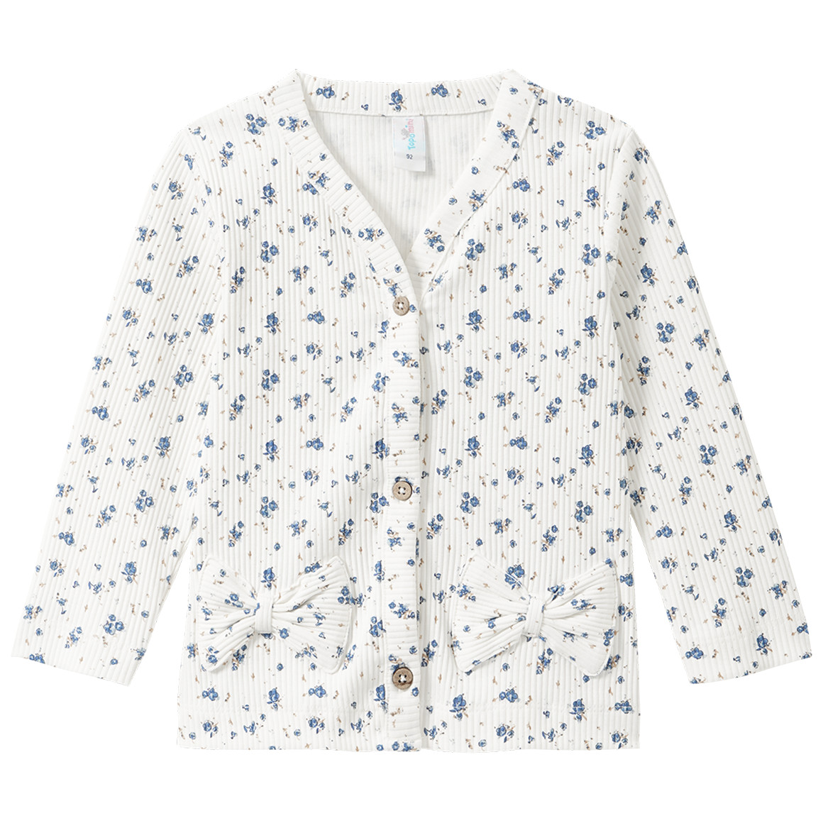 Baby Sweatjacke mit Knopfleiste