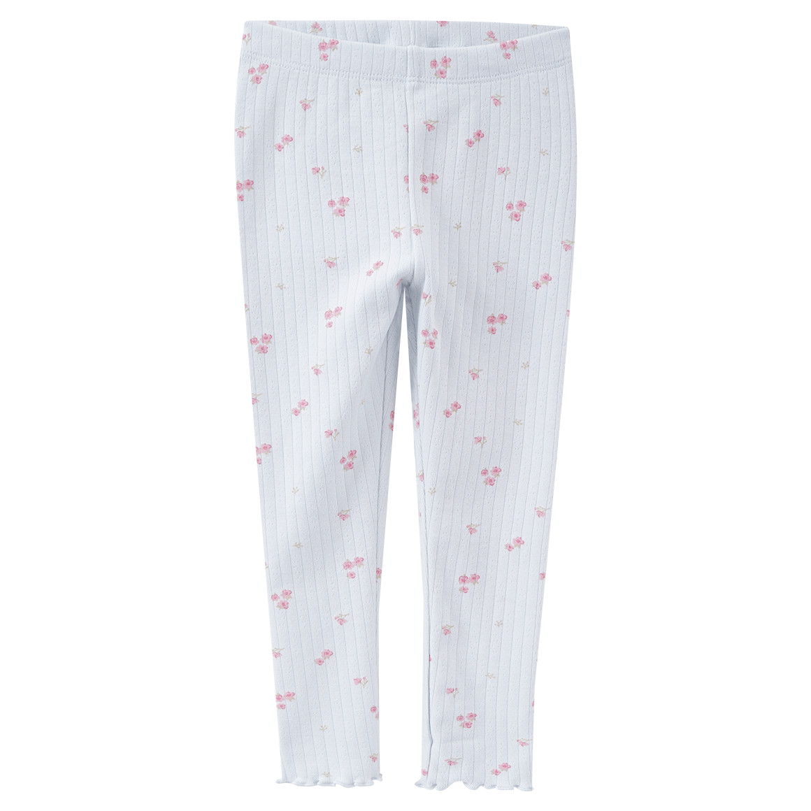 Baby Leggings mit Millefleur-Muster