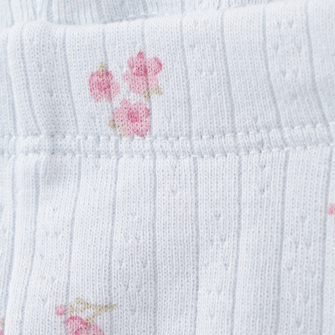 Baby Leggings mit Millefleur-Muster