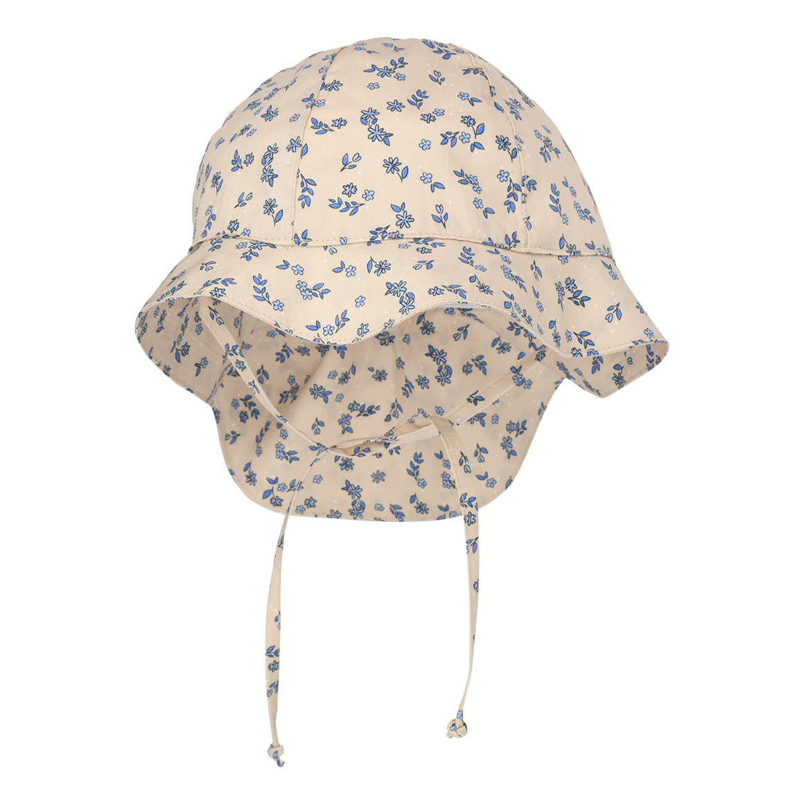 Baby Mütze mit Nackenschutz