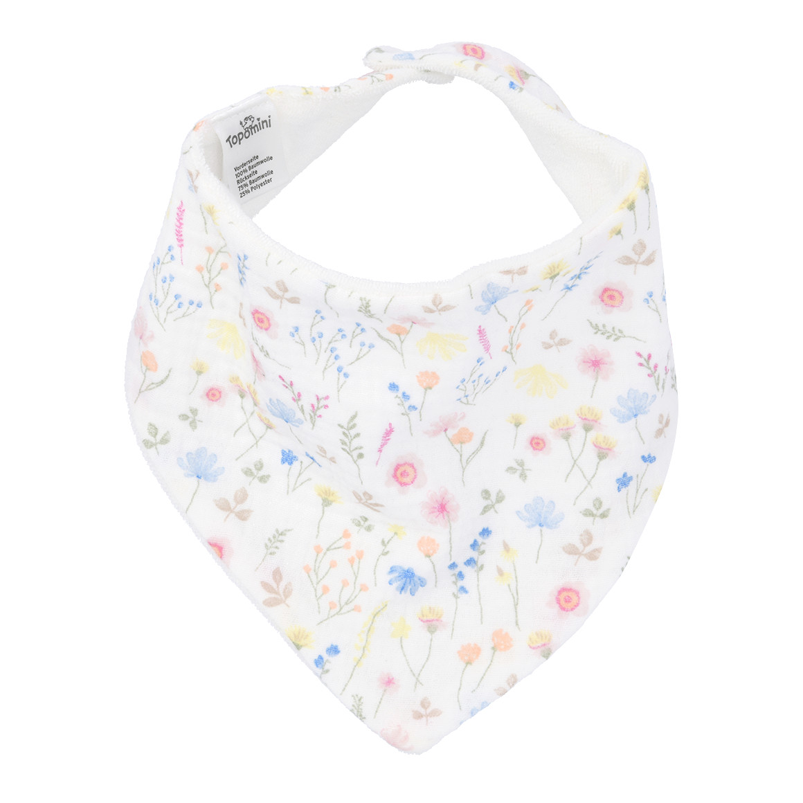 Baby Bandana aus Musselin und Frottee