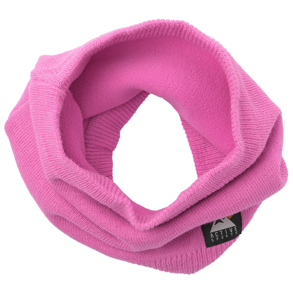 Mädchen Rundschal mit Fleece-Futter
