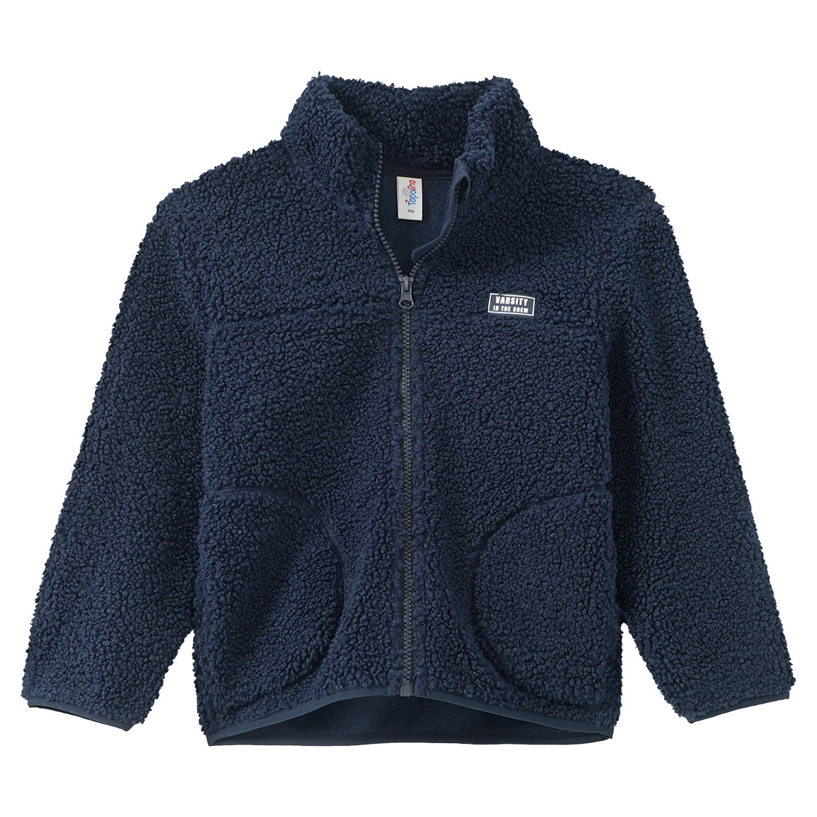 Jungen Teddyjacke mit Stehkragen