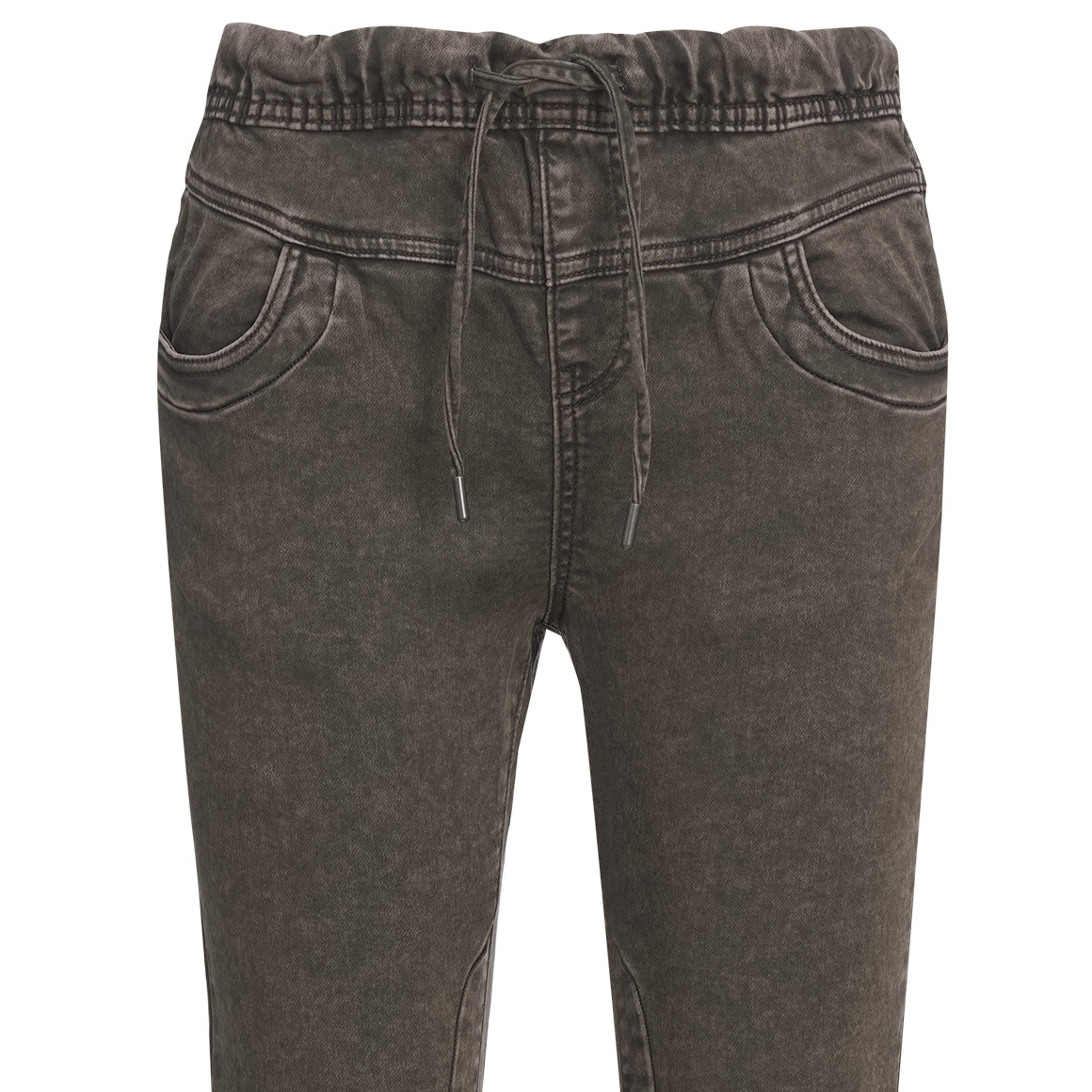 Damen Jeggings mit Used-Waschung