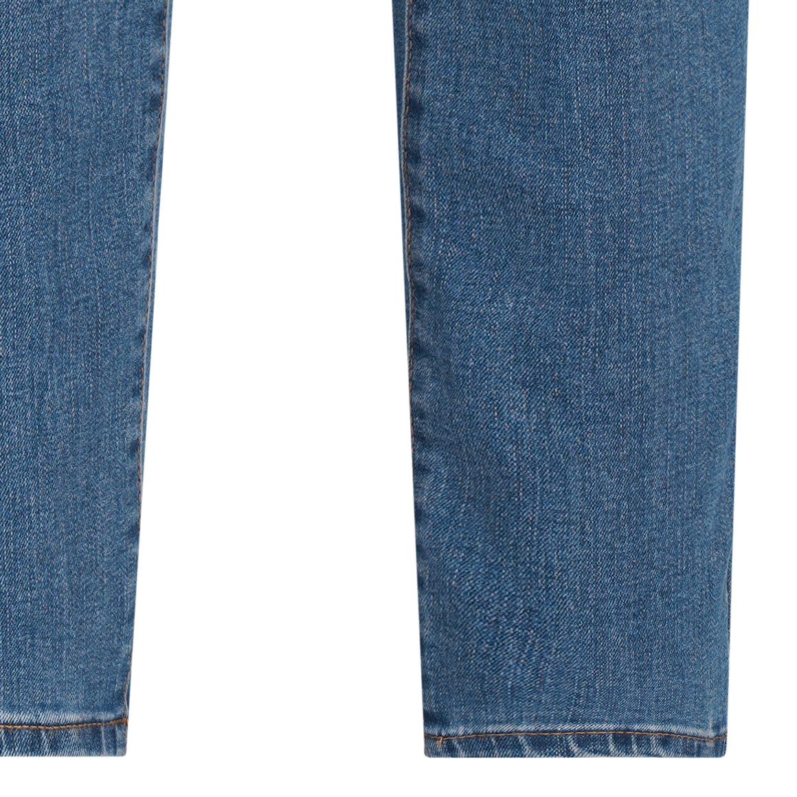 Damen Slim-Jeans mit Used-Waschung