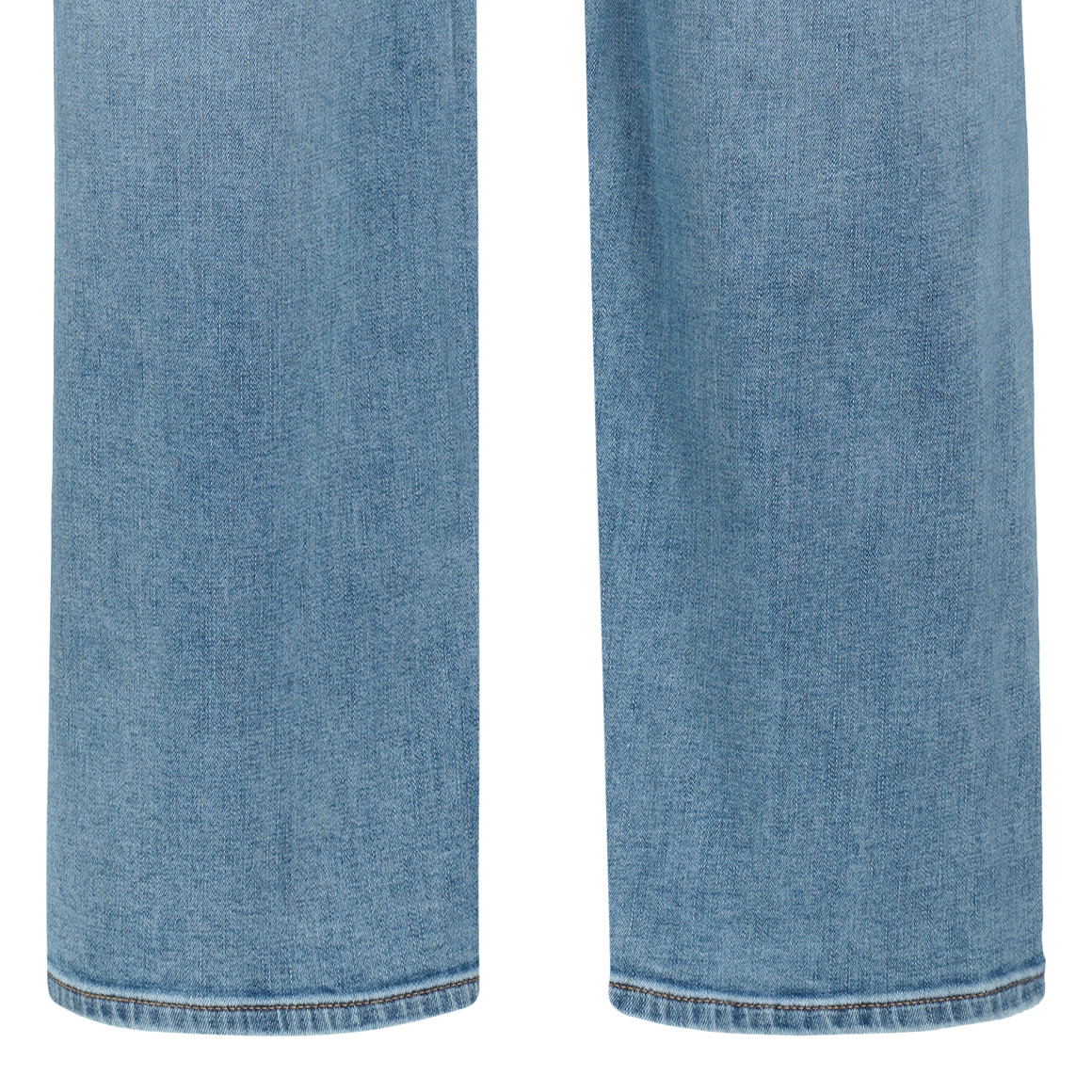 Damen Wide-Leg-Jeans mit Gürtel