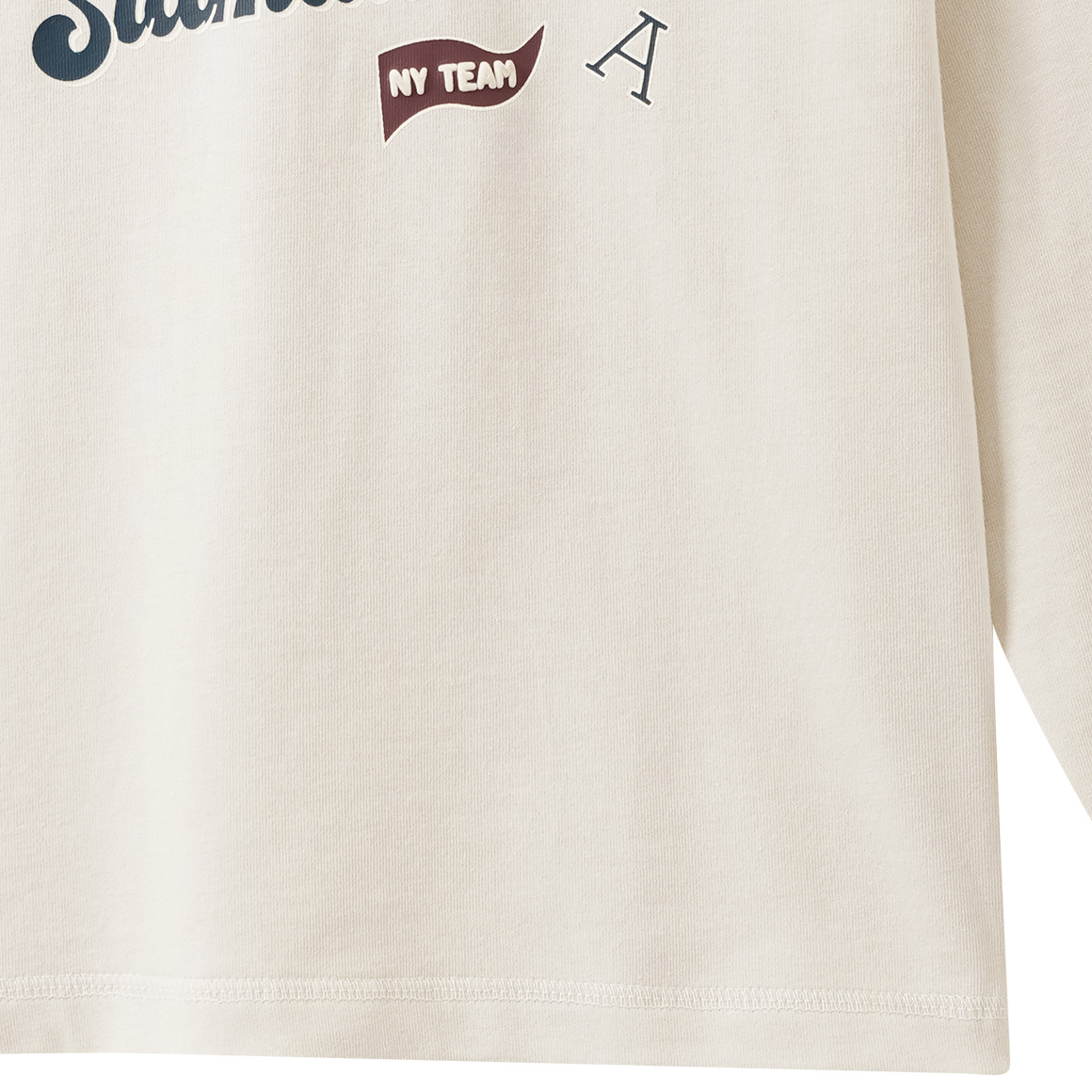 Jongensshirt met lange mouwen en print