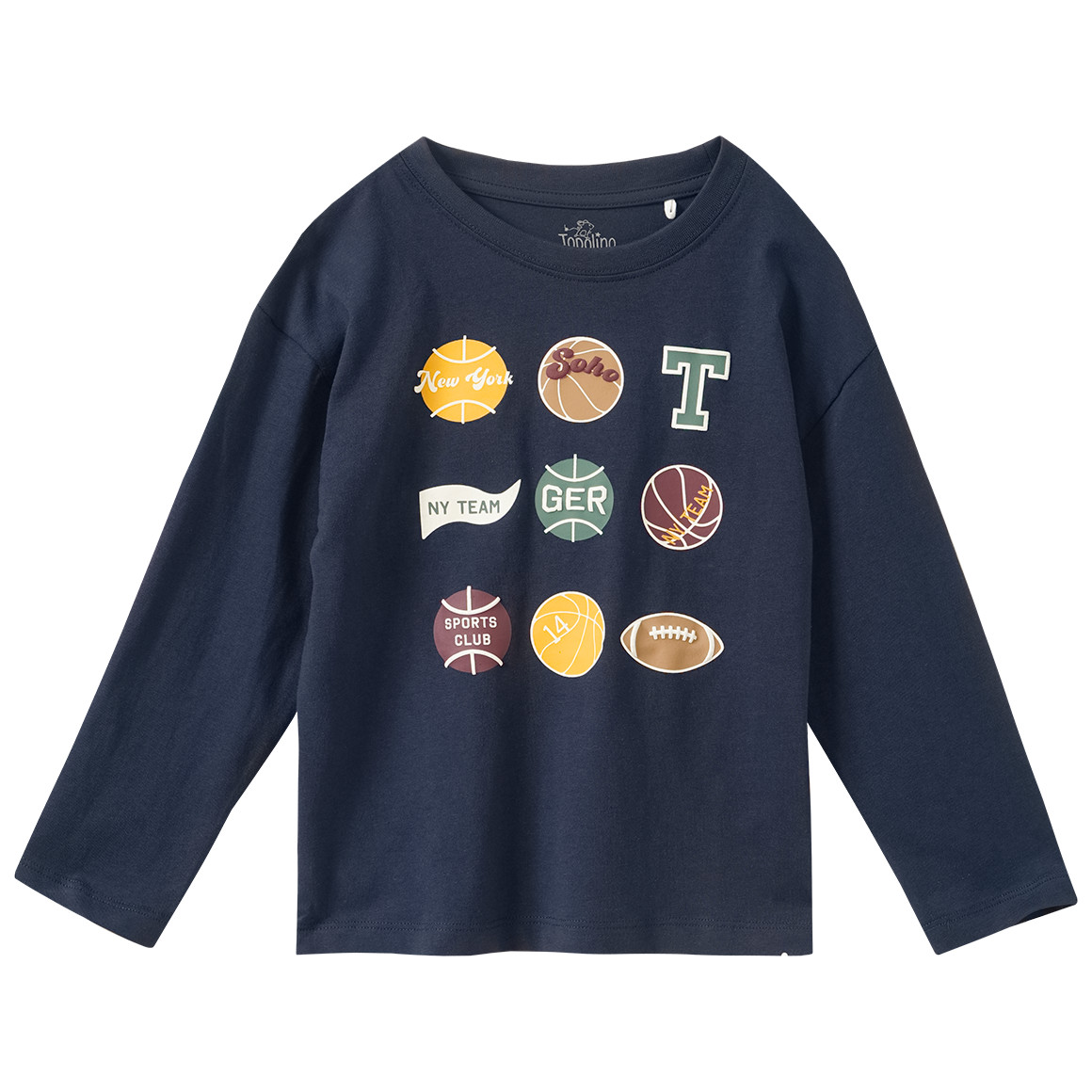 T-shirt met lange mouwen voor jongens