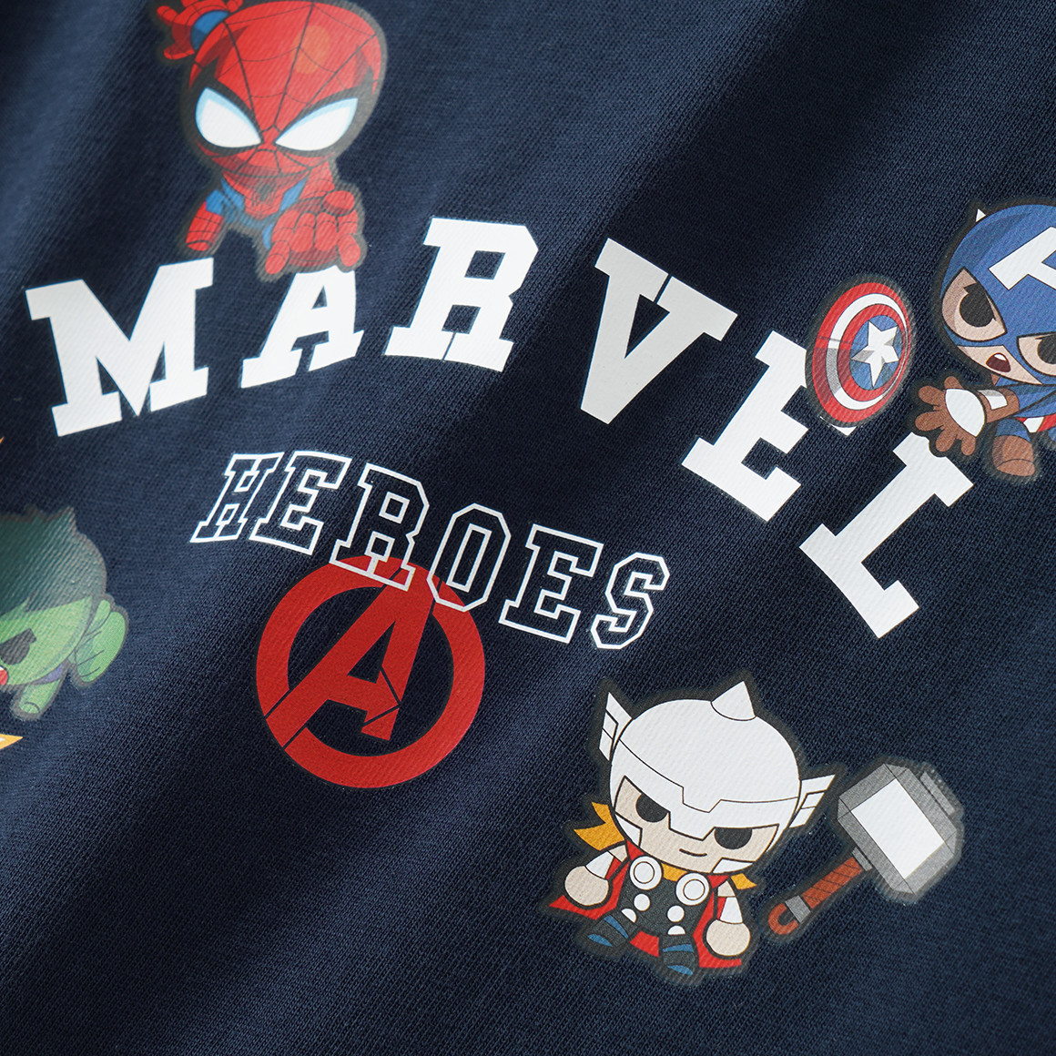 MARVEL heroes Langarmshirt mit Print