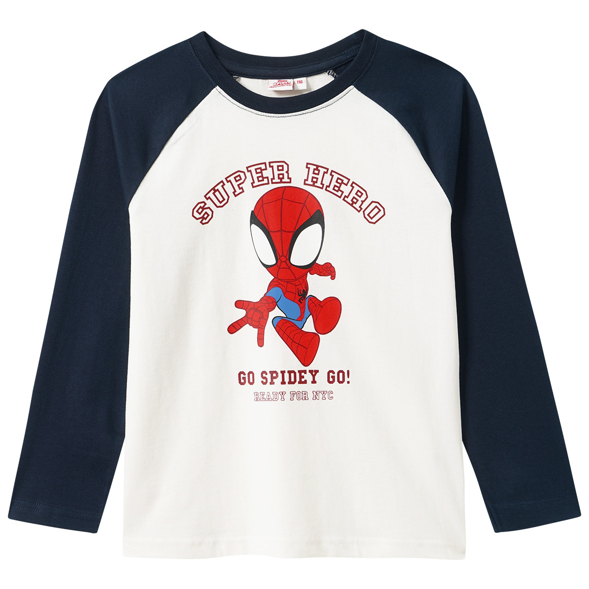 MARVEL Spidey Langarmshirt mit Print
