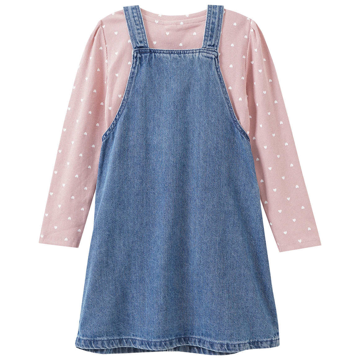 Mädchen Set mit Herz-Motiven