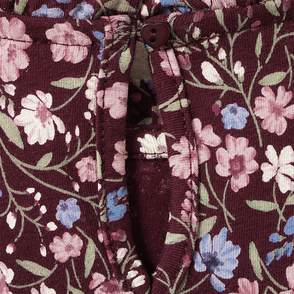Mädchen Kleid mit Blumen-Allover
