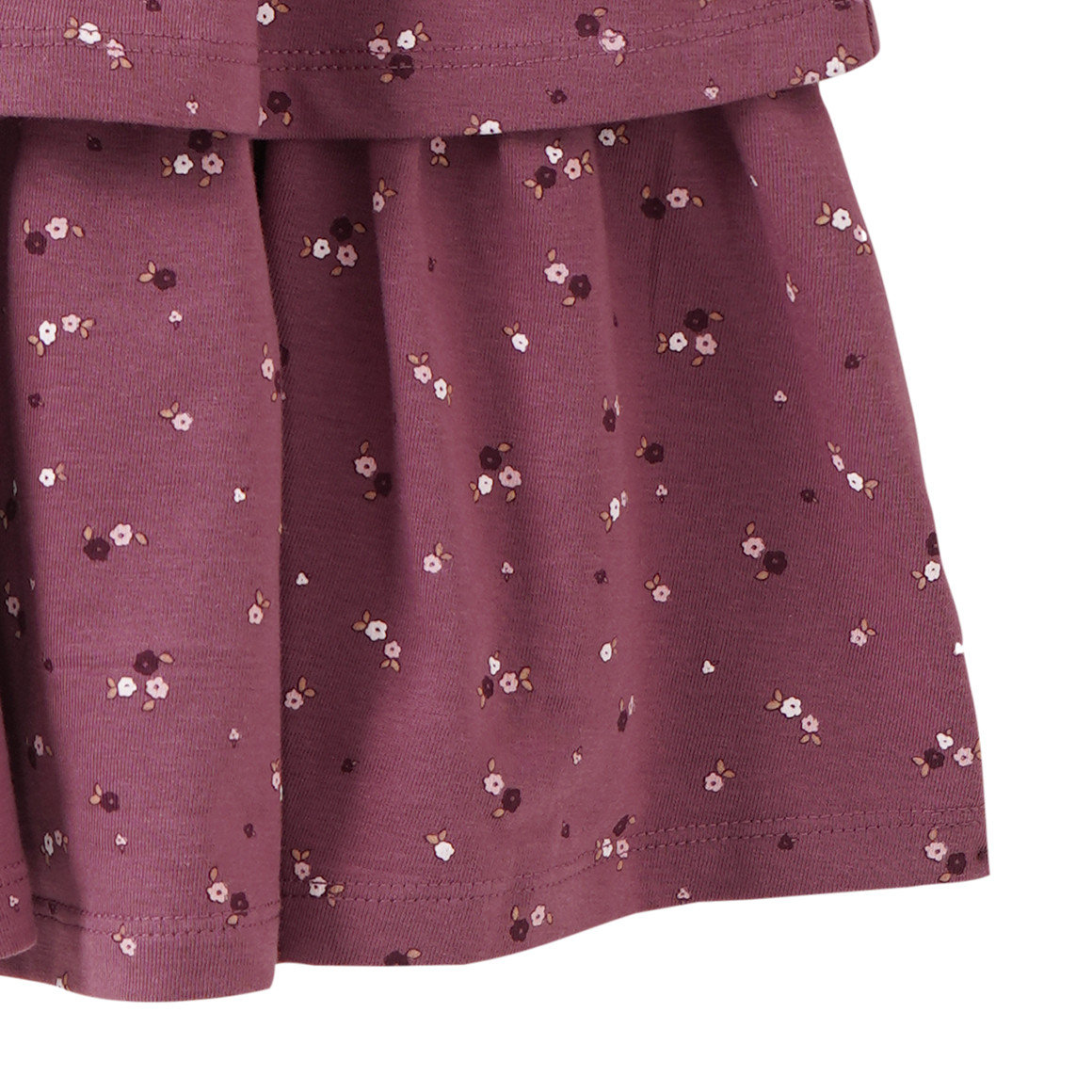 Mädchen Kleid mit Blümchen-Allover