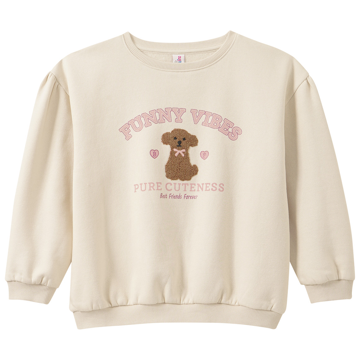Mädchen Sweatshirt mit Bären-Print 