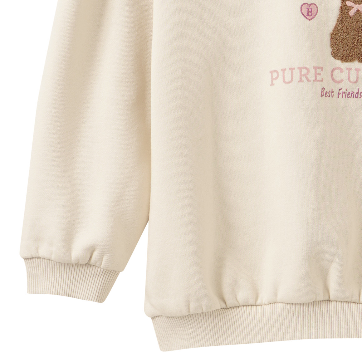 Mädchen Sweatshirt mit Bären-Print 