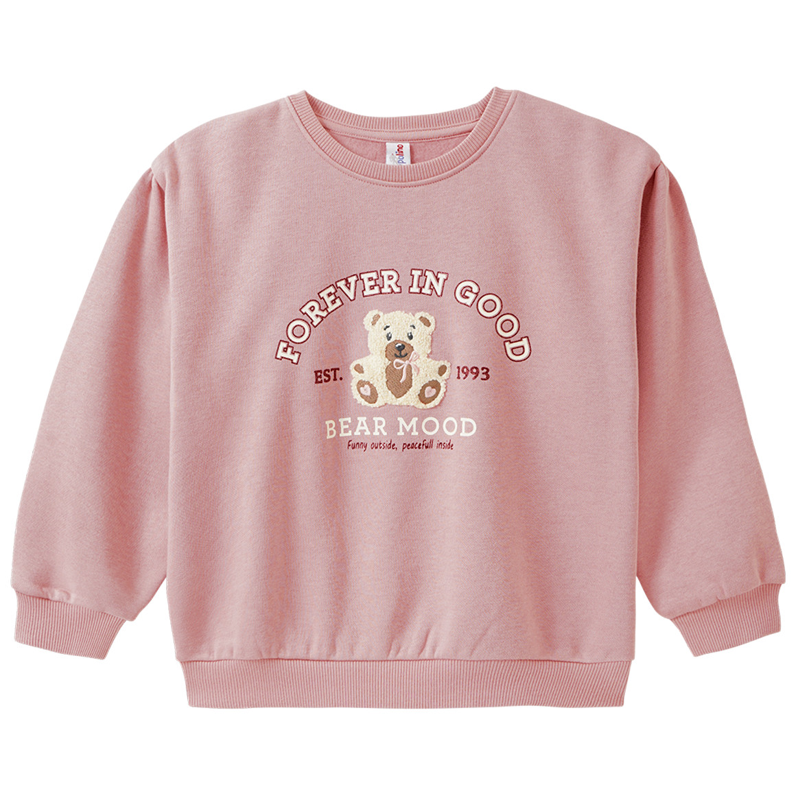 Mädchen Sweatshirt mit Bären-Print 
