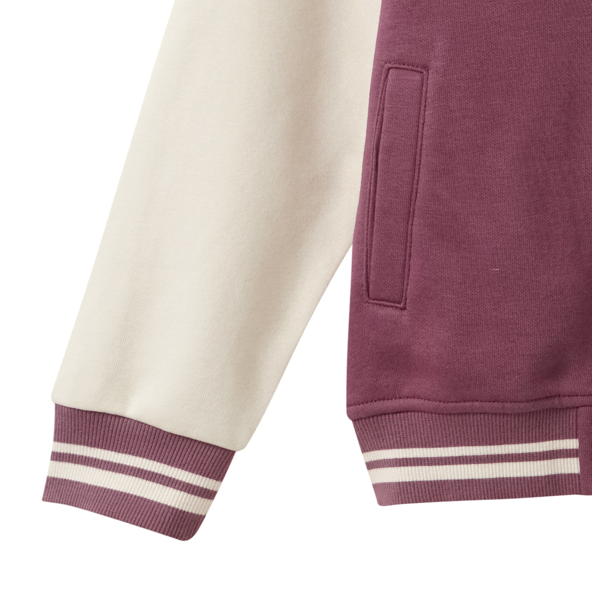 Mädchen Collegejacke mit Stickerei
