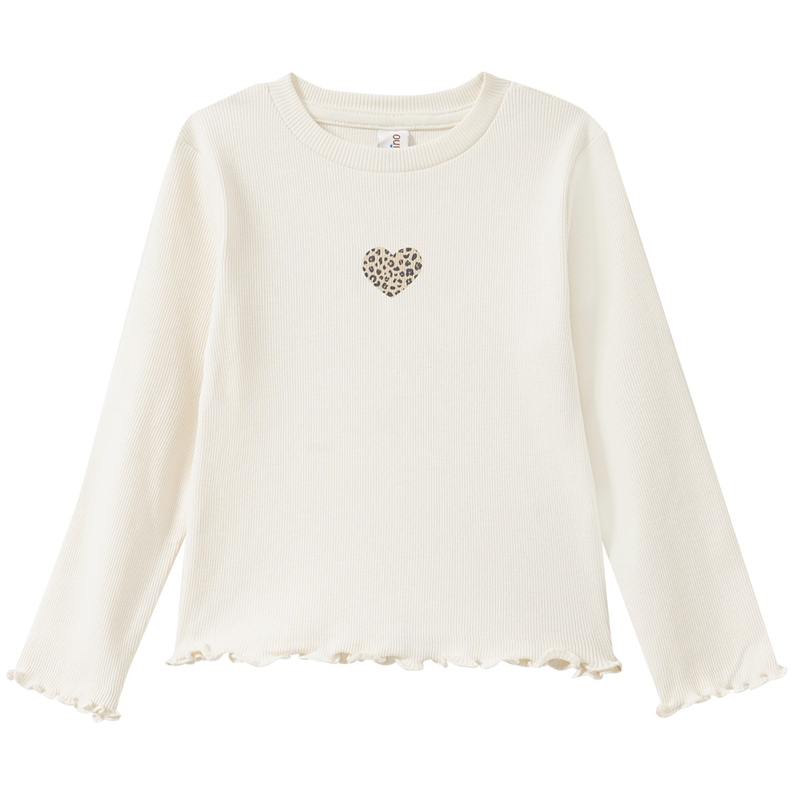 Mädchen Set aus Langarmshirt und Rock