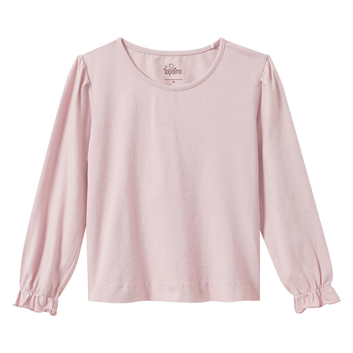 Mädchen Set mit Langarmshirt und Steppweste