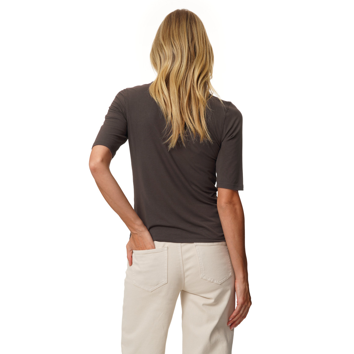 Damen T-Shirt aus Viskose-Mix
