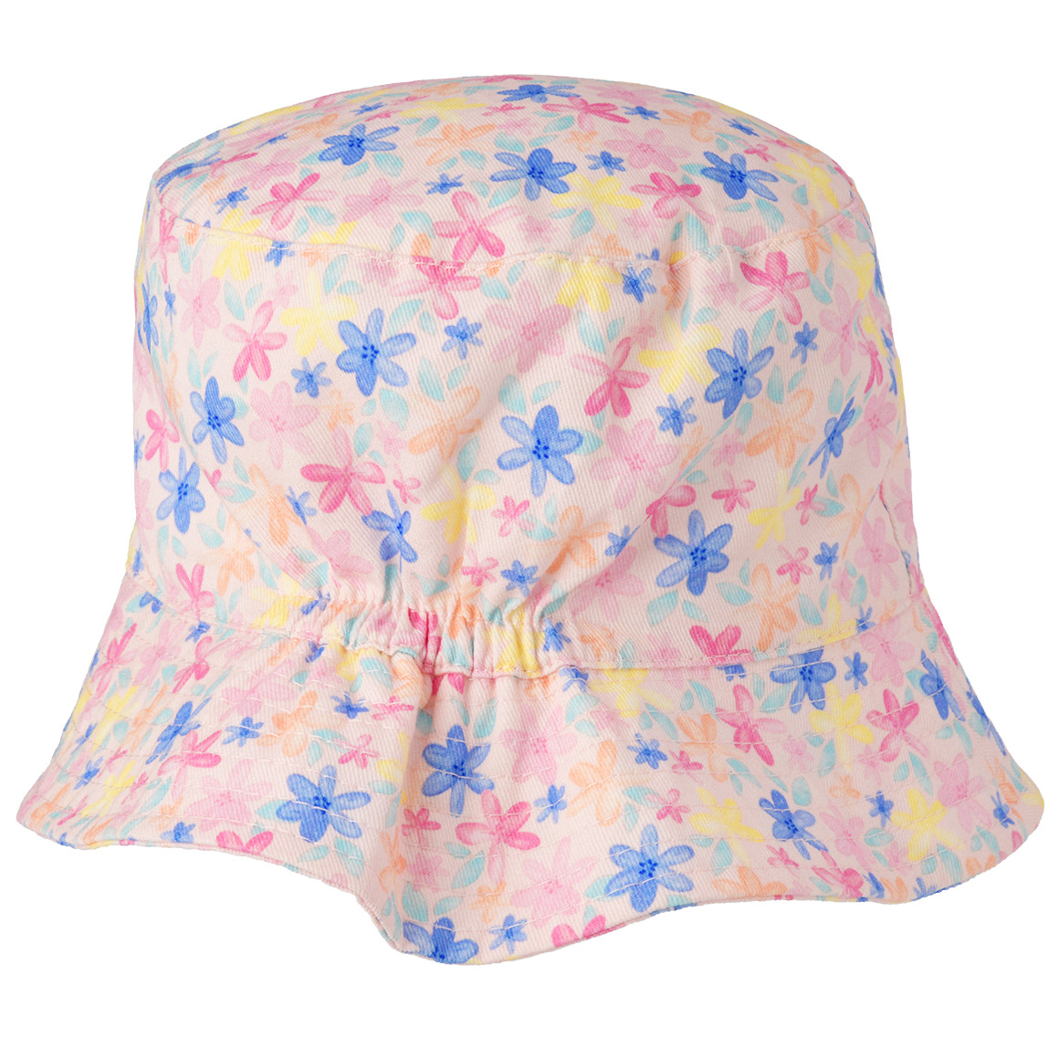 Mädchen Hut mit Blumen-Allover
