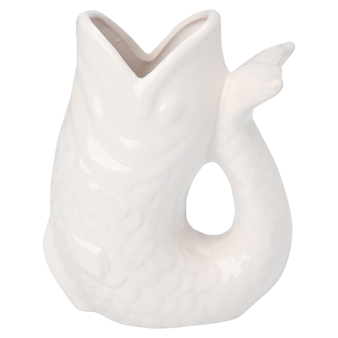 Vase in Fisch-Form