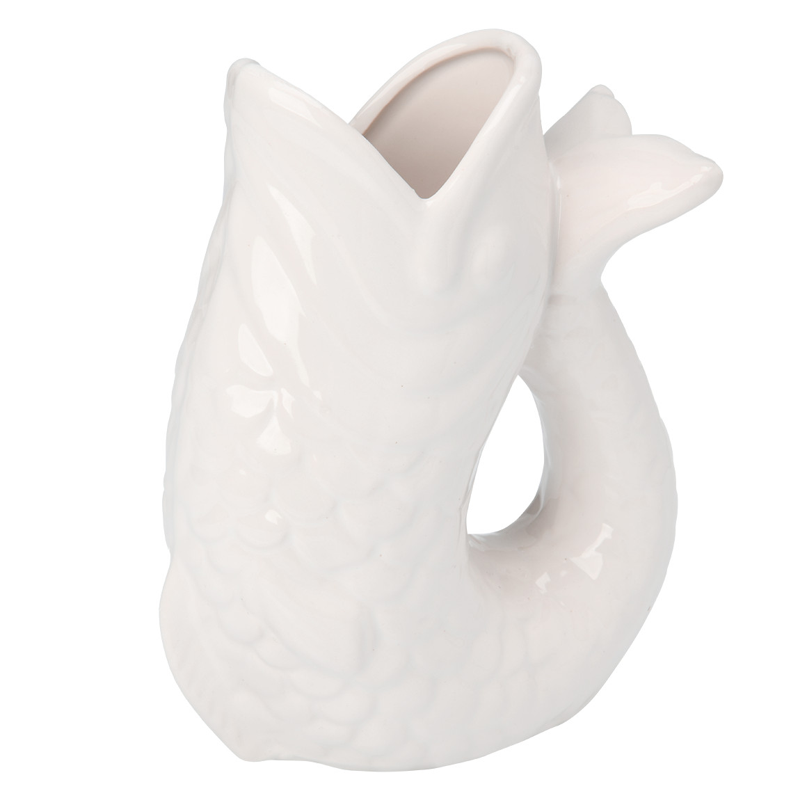 Vase in Fisch-Form