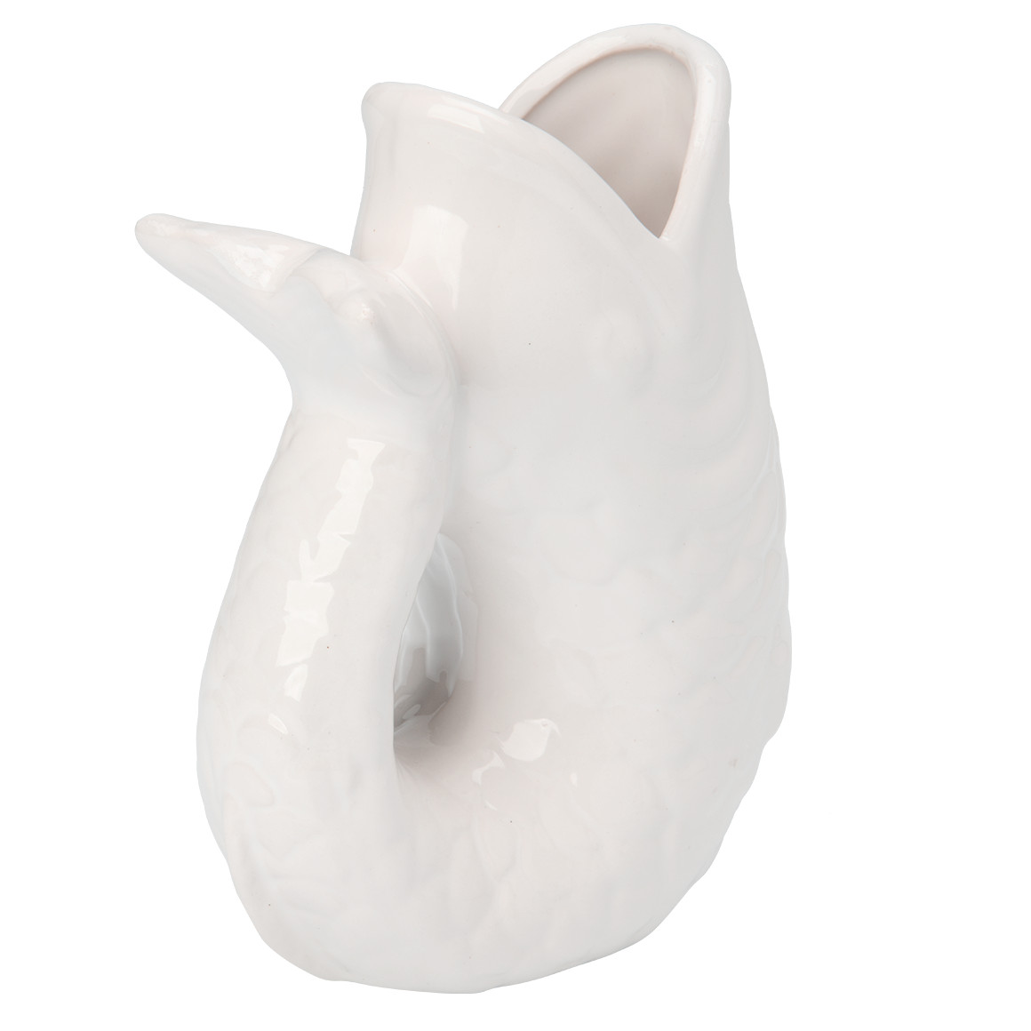 Vase in Fisch-Form