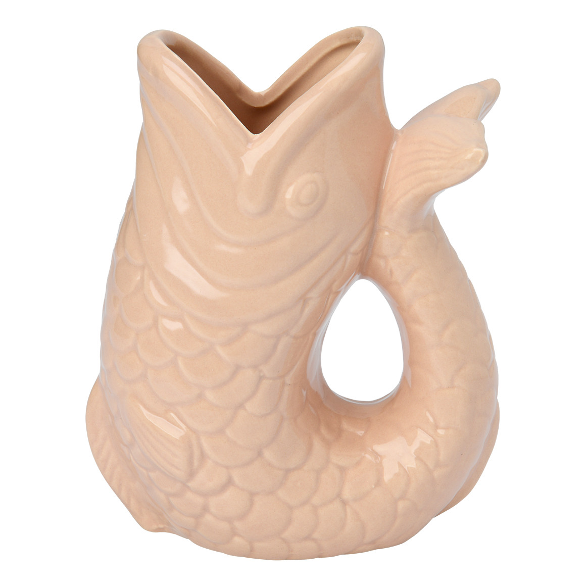 Vase in Fisch-Form