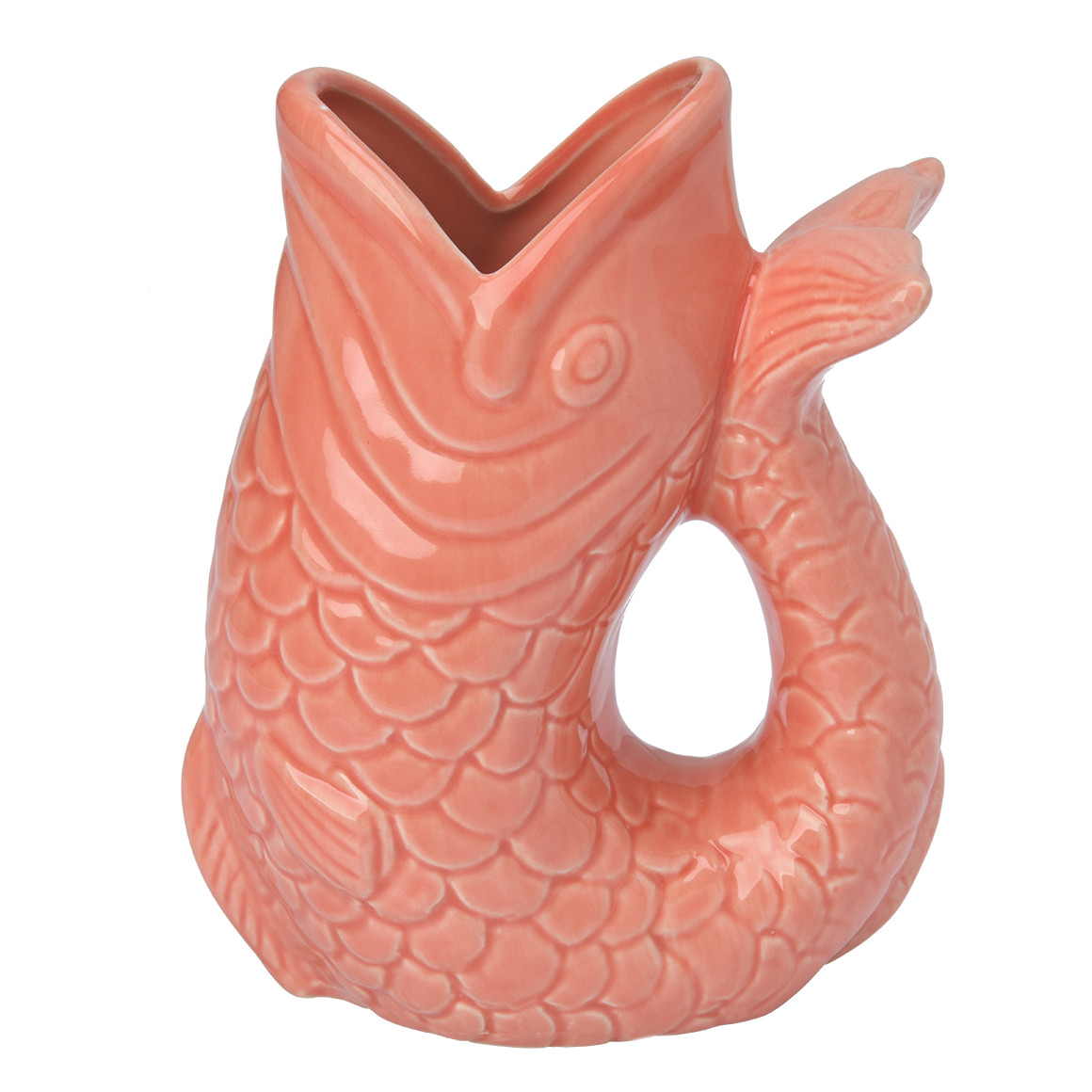 Vase in Fisch-Form